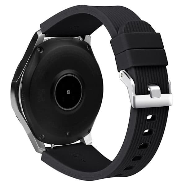 Armbånd Samsung Galaxy Watch 46 mm silikone sort LL