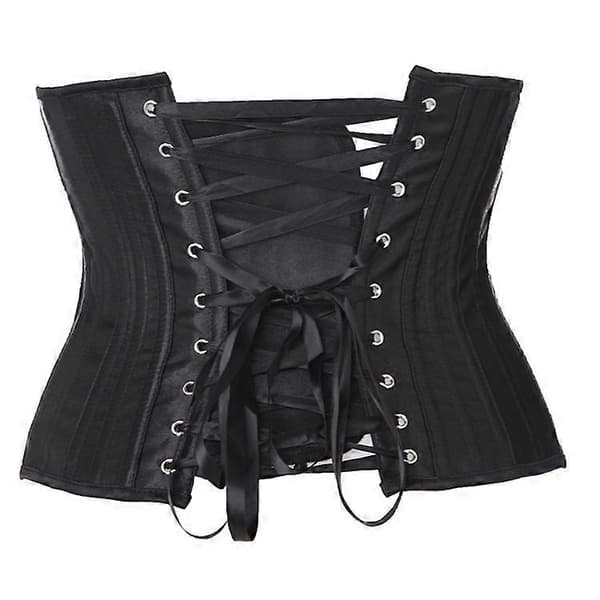 Korsett for kvinner i sateng under bysten, korsett for midjetrening style 2 L