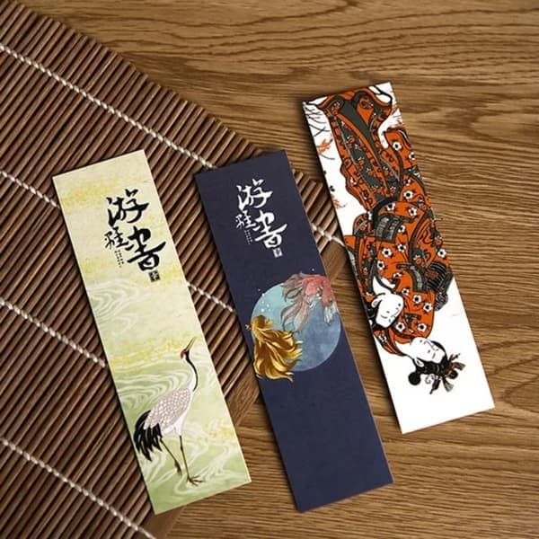 30 ark/pakke papirbogmærker i japansk retrostil
