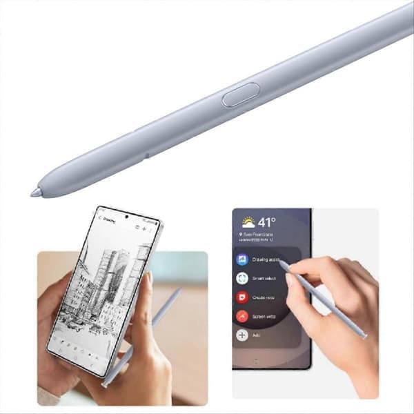 Pennstylus för Galaxy S25 stöder byte av pennspets blå