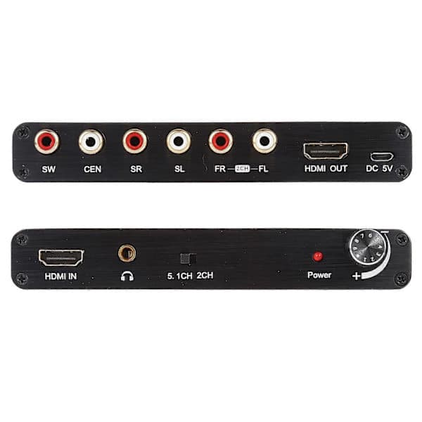 4K 3D HDMI 5.1CH Lyddekoder Ekstraktor