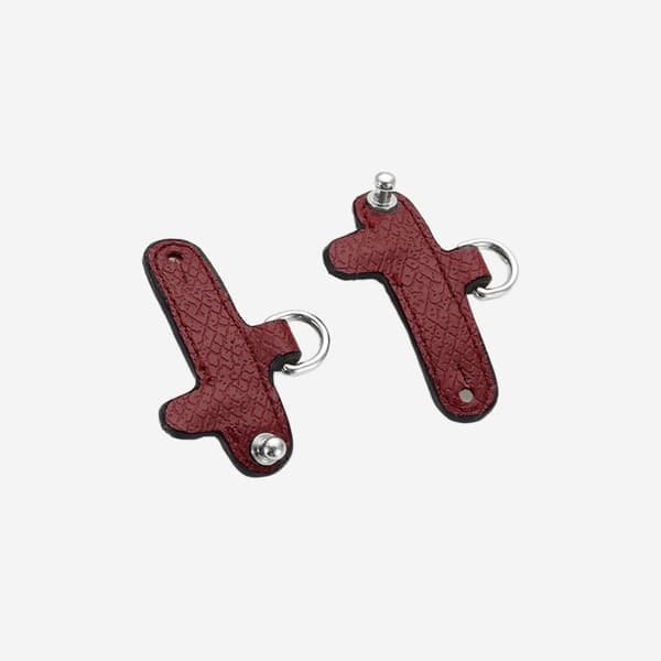 Veskeremspenne for Longchamp RØD RØD Red