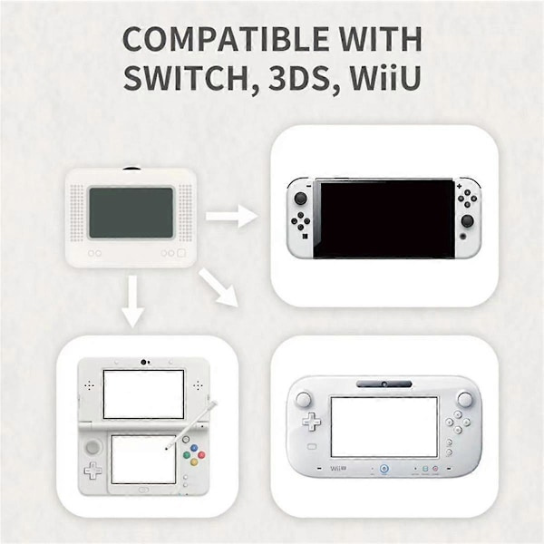 Amiibo Smart Simulator NFC Pixl Infinite Card för Switch, vit