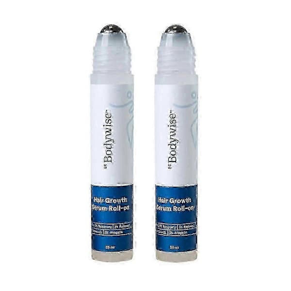1-3X Hårvækstserum Roll On - 3% rosmarin, 3% Redensyl & 2% - (25ml) 2stk 2pcs