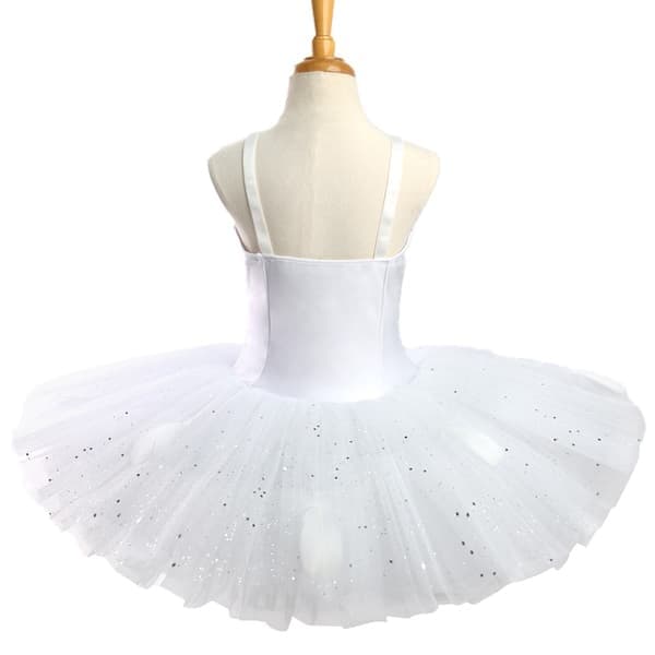 Ballet Tøj Børn Balletkjole, Piger Ballet Tutu Performance Tutu Nederdele, Størrelse 120 120