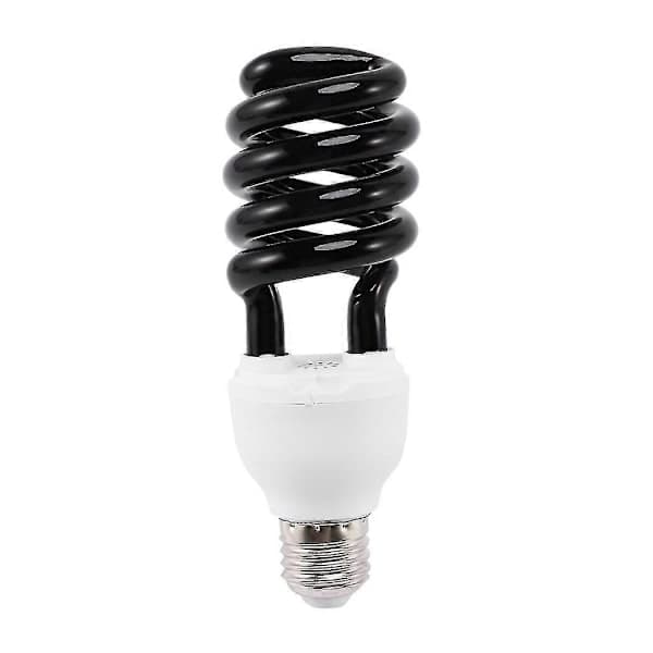 2x E27 40w UV Ultraviolet Fluorescerende Blacklight CFL Pære 220v Form: spiral Watt Volt