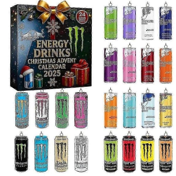2025 Ny akryl-julkalender med överraskningsbox - CAN 26s, D D