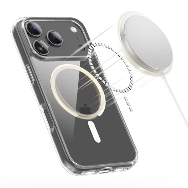 Tech-Protect iPhone 17 Pro Max Kuori MagSafe FlexAir Hybrid Läpinäkyvä