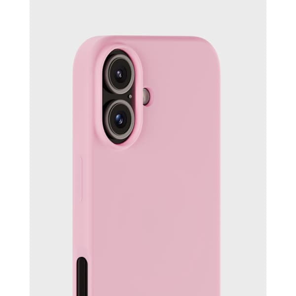 iPhone 16 silikonikuori, pinkki