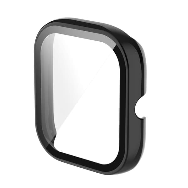 Etui + skærmbeskyttelse i hærdet glas til Amazfit GTS 2 Mini Sort black