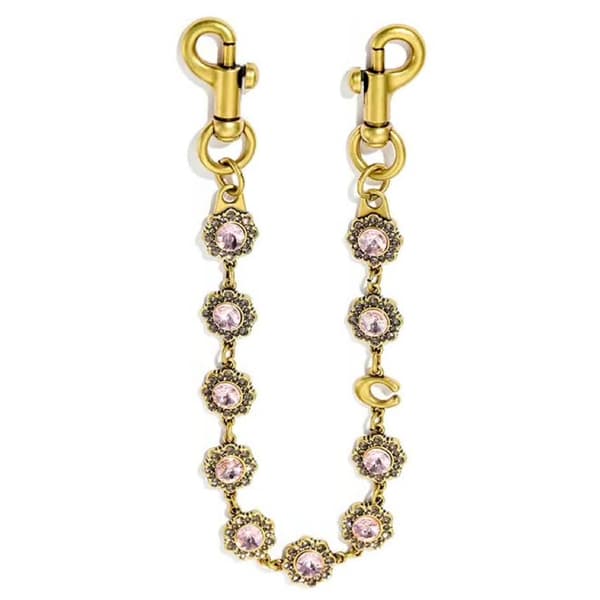 Väskberlock, söta handväskberlocker, väsktillbehörsberlocker, väskkedjor, handväskberlocker Pink-Gold