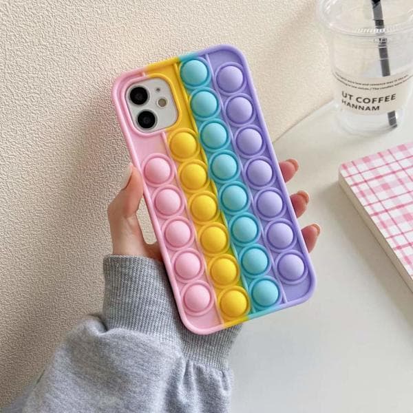 iPhone 14 Pro Max Rainbow Relief Telefoncover