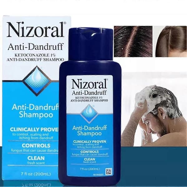 2025 Nizorall Sjampo Flassbehandling Forhindrer flass 100 ML 3pcs