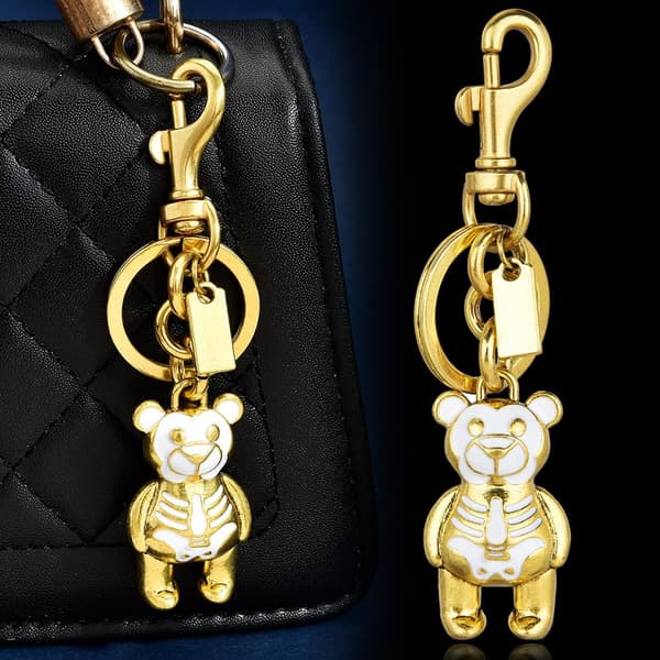 Väskberlocker för handväskor - Söt handväskkedjeberlock - Väskaccessoarer Berlocker för kvinnor Key Lock - Gold