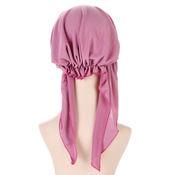 Skjerfcapser for kvinner Flerfarget Hijab HVIT Hvit white