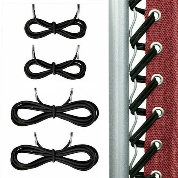 Elastisk Bungee Cord Sæt 8 stk, Erstatningsreb til Foldestol Solvogn