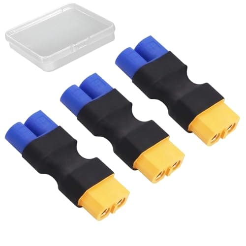 Hunstik XT60 til Hanstik EC3 Adapterstik til RC FPV Drone Bil Lipo NiMH Batterioplader ESC