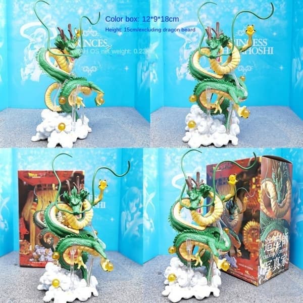 Dragon Ball-figur PVC-figurdukke, grønn green