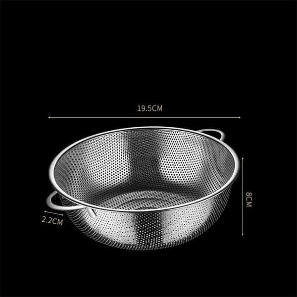Korg med finmaskigt nät, silver 19,5 cm, 1 st Single Sing 19.5cmSingle Sing