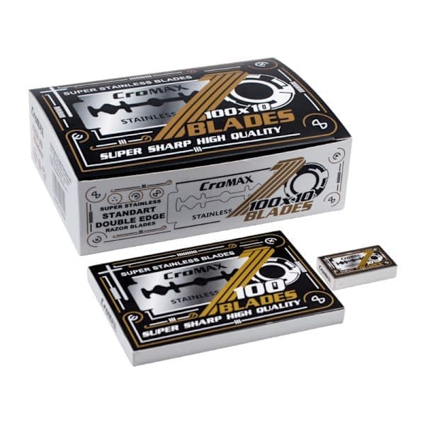 Dobbelt barberblade Super rustfrit stål barberblade af høj kvalitet 10-pak 10-Pack