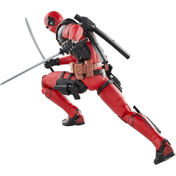 Marvel Legend Deadpool, Deadpool och Wolverine samlarobjekt 15,2 cm rörliga statyer