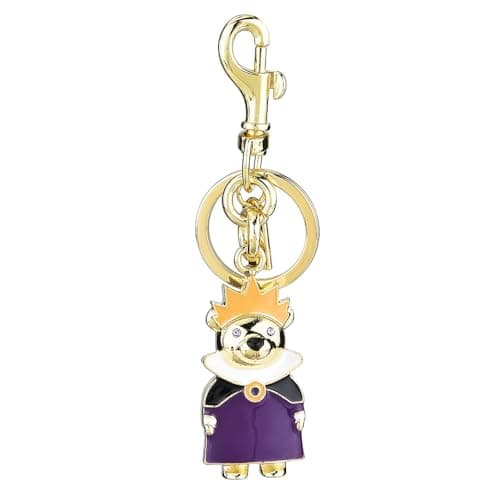 Väskberlock, söta handväskberlocker, väsktillbehörsberlocker, väskkedjor, handväskberlocker Bear-Purple
