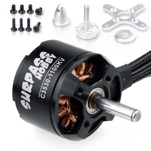 Surpass C3530 1100KV Borstlös Motor för RC Flygplan Fastvinge 1100kv