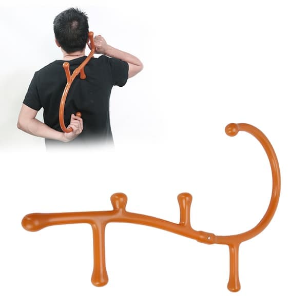 Trigger Point Ryggmassager Muskelspänning och Smärtlindring Handhållen Massagestav