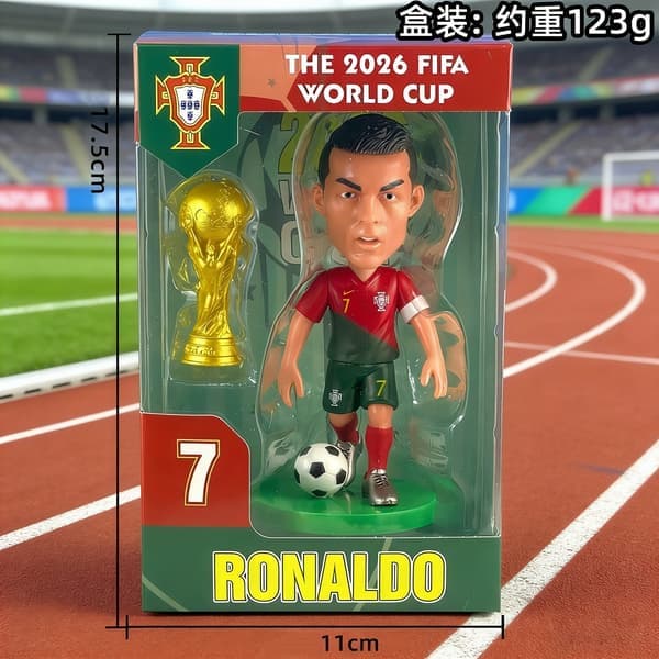 MM 2026 Mbappe, Messi, Yamal, Cristiano Ronaldo, Salah -figuurit Mbappe Mbappe