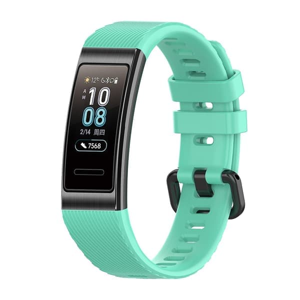 Silikoniranneke Huawei Band 3 & 4 Prolle, Ankanvihreä Duck Green
