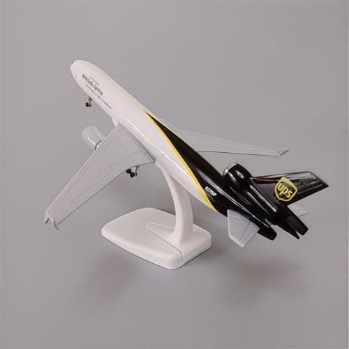 MD-11 UPS fragtflymodel 20 cm legeringsfly til samling og udstilling skrivebordsdekoration luftfartsentusiastpynt