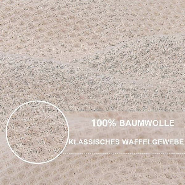 6-pack 100 % bomullsfrotté kökshanddukar diskrengöring med hängögla S202412306944 Apricot 34*73cm