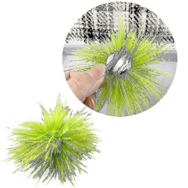 Fjerbroche til elegant kjoledekoration med strudsemateriale Gray