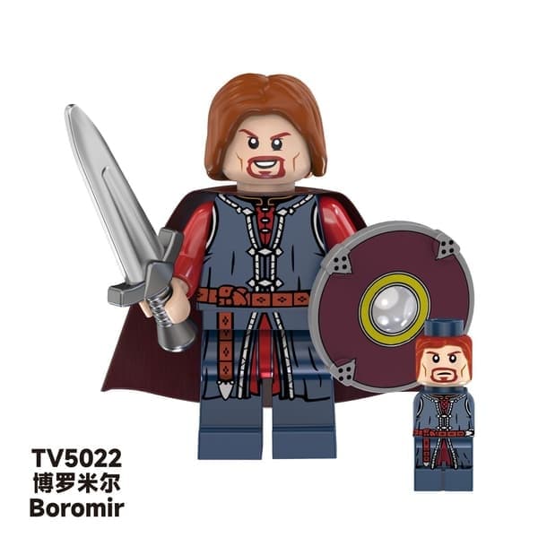 TV6403 Ringenes Herre Legolas Arwen Boromir samleobjekt byggesten minifigurer pose