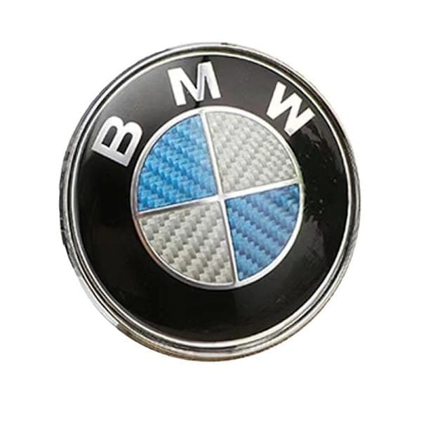 4-pack BMW centrumkåpor / hjulnavsemblem 68mm Carbon 68mm Carbon