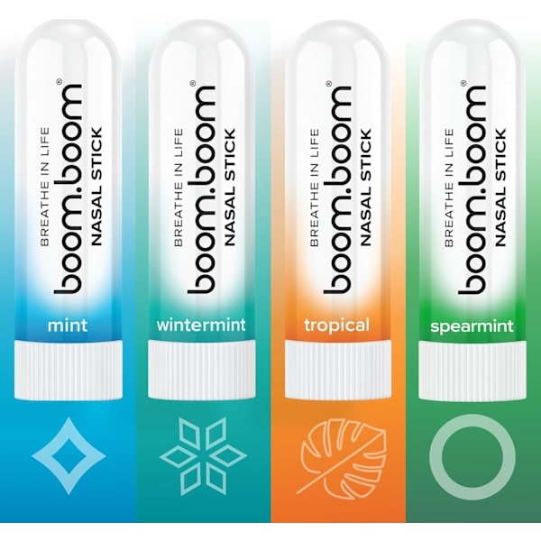 4-pack aromaterapi näsinhalator lavendel eterisk oljestick stresslindring