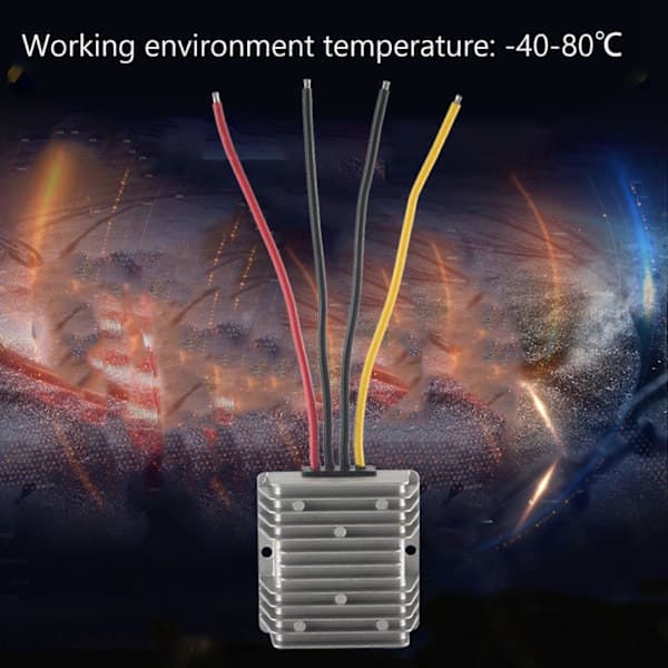 24V til 12V 30A 360W DC DC-konverter 24 Volt til 12 Volt Regulator Spændingstransformer