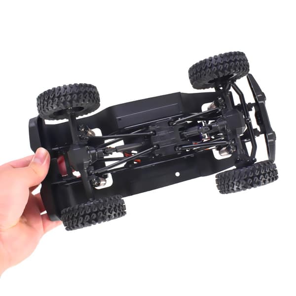 Trx4m For- og Bagaksler til 1/18 RC Opgraderingsdele med Servoholder og Links