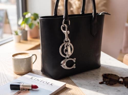 Väskberlocker för handväskor - Söt handväskkedjeberlock - Väskaccessoarer Berlocker för kvinnor Fish C - Silver