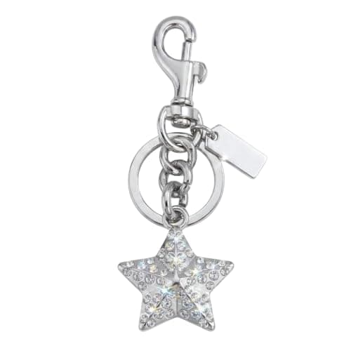 Väskberlock, söta handväskberlocker, väsktillbehörsberlocker, väskkedjor, handväskberlocker Star-Silver