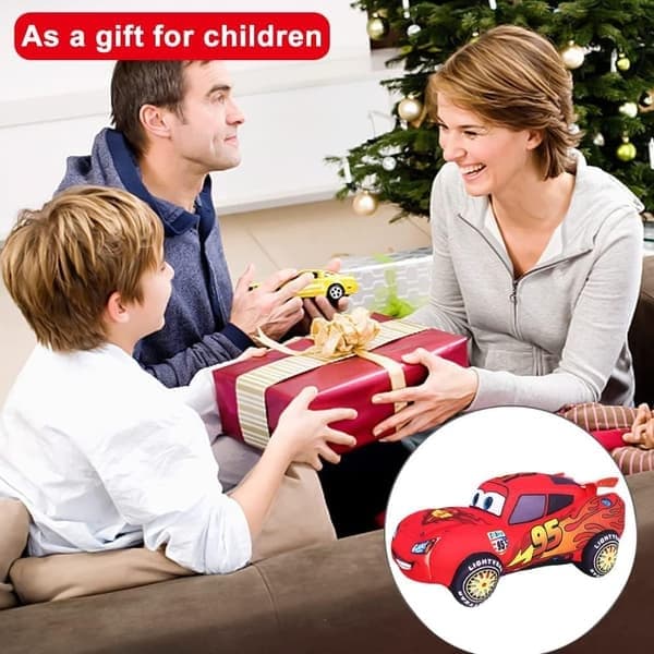 Lynet McQueen kosedyr Lynet McQueen kosedyr anime-karakterleketøy for gutter og jenter bursdagsgaver 25 cm (a)