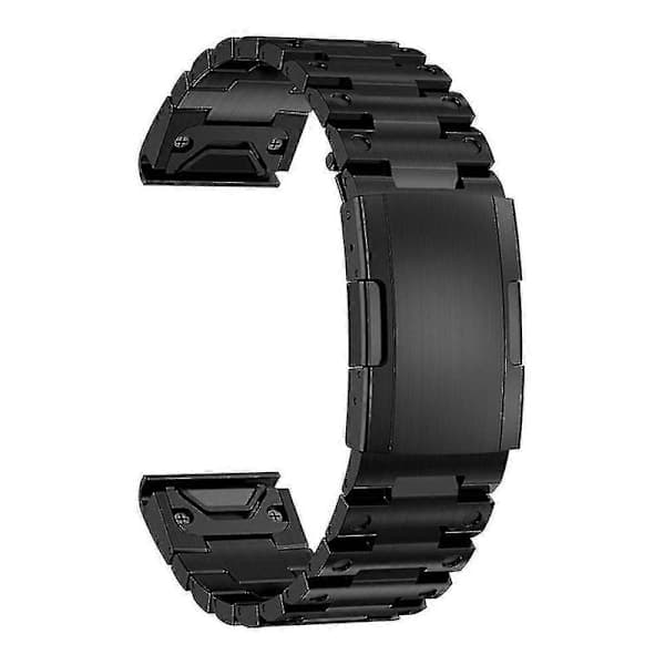 26 mm Quick Release-armbånd med foldespænde til Garmin Fenix 7X/7X Solar/Enduro/Coros Vertix 2