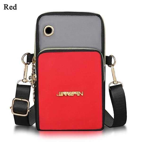 Axelväska Små Crossbody-väskor RÖD Röd red