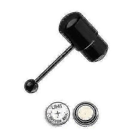 Kropspiercing Tungering med Vibration - Cool Håndvægt Design i Rustfrit Stål Black