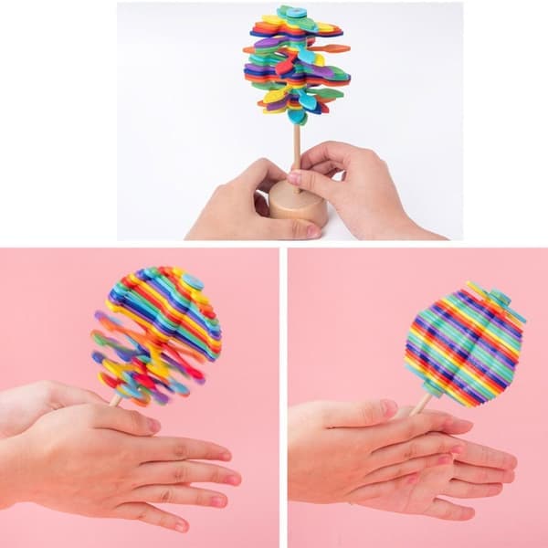 Kierrelollipop-lelu Fidget-lelu 2 2 2 2