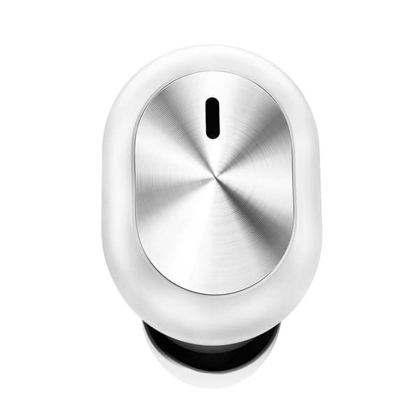 Trådlösa hörlurar Bluetooth med mikrofon VIT Vit White