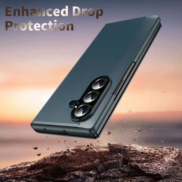 Samsung Galaxy S26 5G Fodral med Smart View-omslag Grå Grå Grå