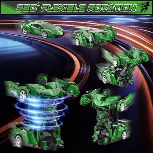 BLUEJAY Transform RC-biler for gutter 3-12, 2.4Ghz fjernstyrt bil Green