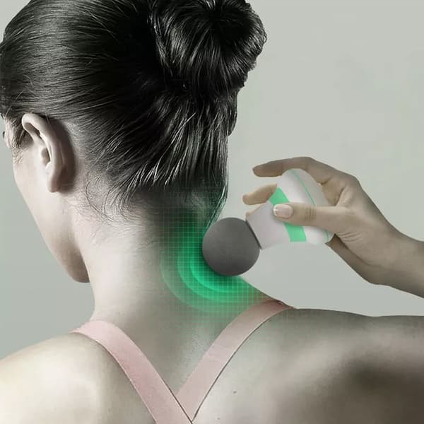 Massagepistol Vibrationsmassager GUL Gul Yellow