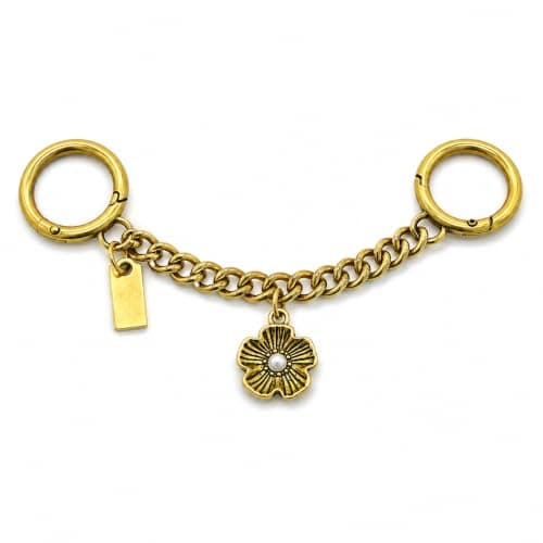 Väskberlocker för handväskor - Söt handväskkedjeberlock - Väskaccessoarer Berlocker för kvinnor Extension Chain - Gold